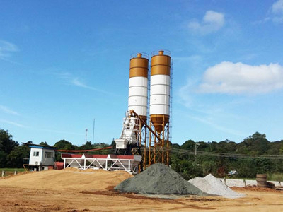 concrete mixing plant